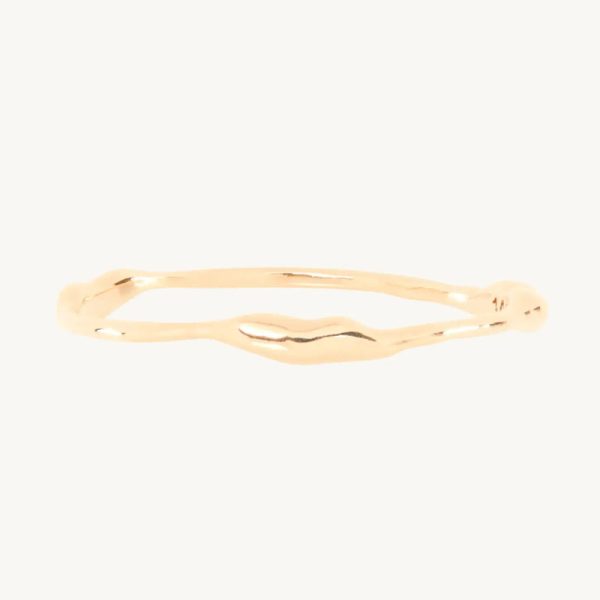 Painter's Gold Stacking Ring