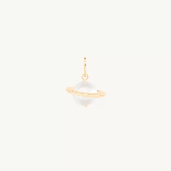 Pearl Planet Charm